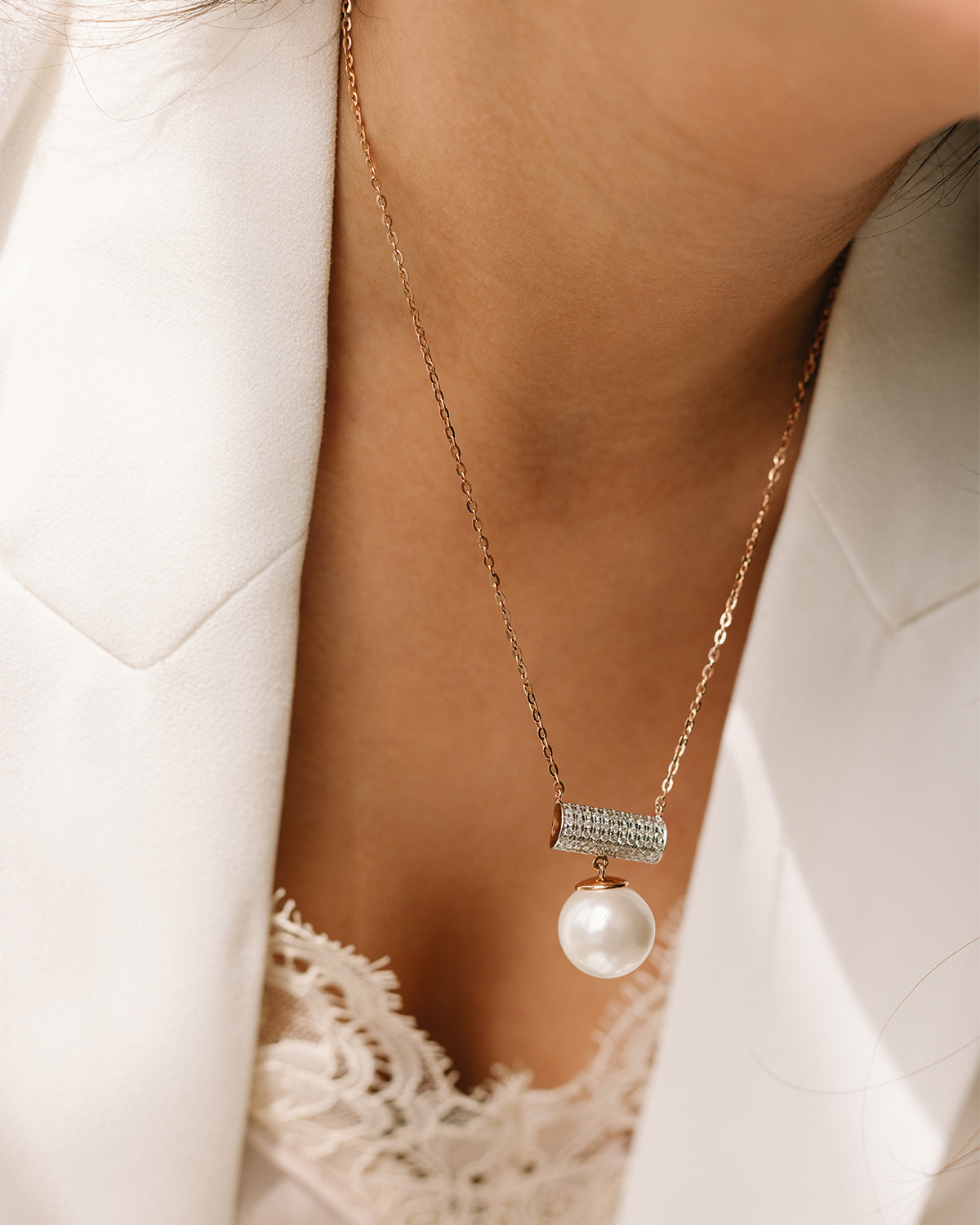 Pearl Balance Necklace